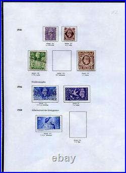 Great Britain 1854 1985 Canceled Collection Catalog Value Approx. 2100,- Euro