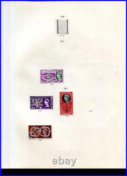 Great Britain 1854 1985 Canceled Collection Catalog Value Approx. 2100,- Euro