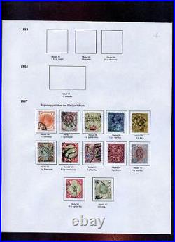 Great Britain 1854 1985 Canceled Collection Catalog Value Approx. 2100,- Euro