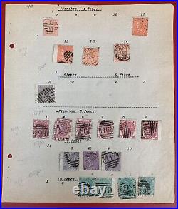 Great Britain, 1865-80, Collection of 77 Used Stamps, Scott Value $8,000.00+