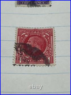 Great Britain 1924 King George V stamps Rare