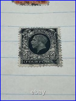 Great Britain 1924 King George V stamps Rare