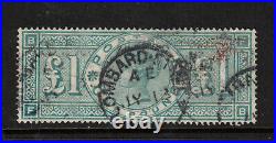 Great Britain #2 Extra Fine Used Gem Showing Next Stamp At Right