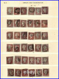 Great Britain #3 (SG #8) Used Nearly Complete Sheet Reconstruction