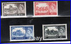 Great Britain #309 #312 Very Fine Never Hinged Set