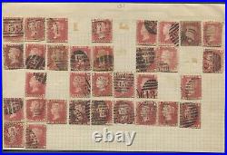 Great Britain #33 Used, Plate 131, Lot of 33