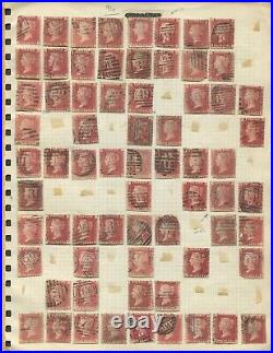 Great Britain #33 Used, Plate 94, Lot of 96