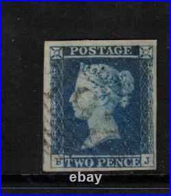 Great Britain #4c (SG #15aa Specialized #ES17) Very Fine Used Violet Blue White