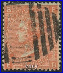 Great Britain #69 Queen Victoria 4p Postage Stamp 10 Plate 1876 Used