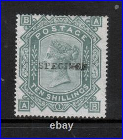 Great Britain #74 (SG #131) Mint Fine Hinged With Specimen Overprint