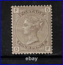 Great Britain #84 Very Fine+ Mint Full Original Gum Lightly Hinged With Cert