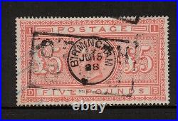 Great Britain #93 (SG #137) Extra Fine Used With July 15 1888 Birmingham CDS