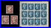 Great-Britain-A-Very-Rare-Postal-Notice-Trial-2d-Sheet-U0026-1d-Red-Rare-Cancellations-01-kipd