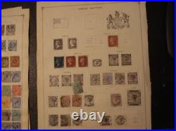 Great Britain And Gold Coast Stamps On Pages Including Many Better