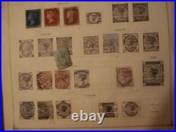 Great Britain And Gold Coast Stamps On Pages Including Many Better