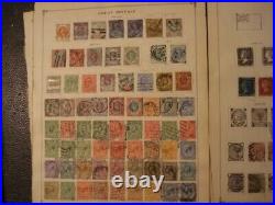 Great Britain And Gold Coast Stamps On Pages Including Many Better