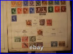 Great Britain And Gold Coast Stamps On Pages Including Many Better