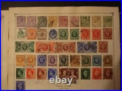 Great Britain And Gold Coast Stamps On Pages Including Many Better