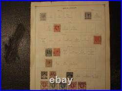 Great Britain And Gold Coast Stamps On Pages Including Many Better