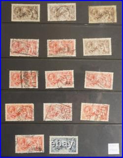 Great Britain Collection of mint & used on pages CV6800