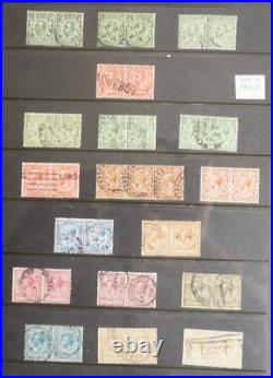 Great Britain Collection of mint & used on pages CV6800