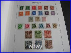 Great Britain Davo 2 Vol collection. Pgs to 1994 stamps only to 1970s See Descr