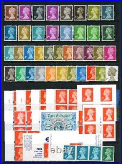 Great Britain Machin Heads MNH Stamps & Booklets Free Shipping