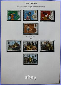 Great Britain Mostly Mint Stamp Collection 1980-2000s