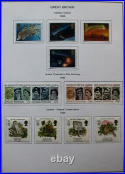 Great Britain Mostly Mint Stamp Collection 1980-2000s