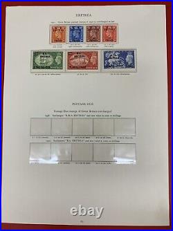 Great Britain, Offices Abroad, Collection of 91 Mint Stamps, LH/H, VF, On Pages
