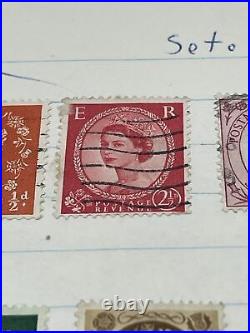 Great Britain QUEEN ELIZABETH II 1950's Postage Revenue Stamps