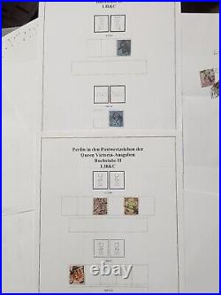 Great Britain QV Perfin H Collection 3 CV $2,363.55 (starting 4%)- Lot #7078