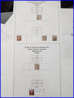 Great Britain QV Perfin H Collection 3 CV $2,363.55 (starting 4%)- Lot #7078