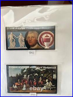Great Britain, Royal Mail Prestige booklets 1972 2011, 44 Booklets CV $1,100