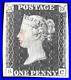 Great-Britain-SC-1-Black-Penny-Queen-Victoria-4-Large-Margins-Light-Red-Cancel-01-hl