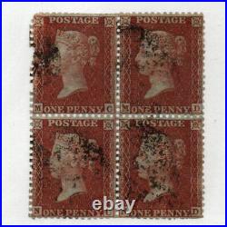 Great Britain SG# 26 Used / Block of (4) (1 fault) Lot 0222338