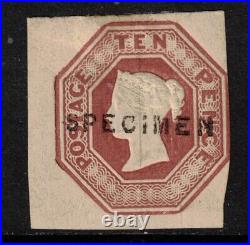 Great Britain SG #57s Mint Fine Original Gum Hinge Remnant Type I Specimen Overp