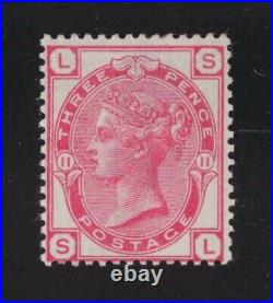 Great Britain Sc #61 (1873-80) 3d rose Queen Victoria Plate 11 Mint H