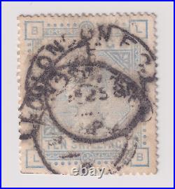 Great Britain Scott #109 10sh Stamp. Used w London Cancel Nicely centered CV$660