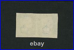 Great Britain Scott # 2 Pair Fine Used Cut in GB UK Stamps Cat $2500