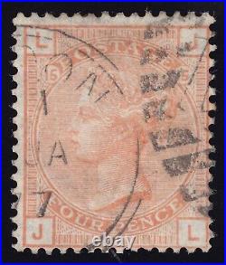Great Britain Scott 69 Used 2p Plate 15 lilac 1876-80 Lot OGB0002