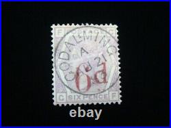 Great Britain Scott #95 Used Clear Margins, Clear Circular 1883 Date Stamp Nice