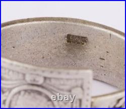 Great Britain Stamp Ring 925 Sterling Silver 5 g Handmade Jewelry Size US 9