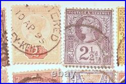 Great Britain Stamp Scott #111-122 full set. Victoria 1887-92 Used LH