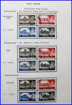 Great Britain Stamp Study and Postal History Collection