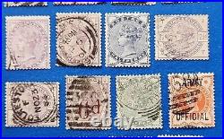 Great Britain Stamps, Classic Used Collection