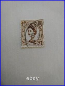 Great Britain Stamps Queen Elizabeth ll, 1952 Five Pence Rare