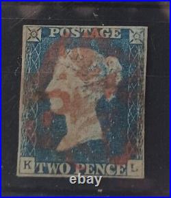 Great Britain Stamps Scott #1-2
