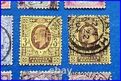 Great Britain Stamps, Scott 127-139 Used