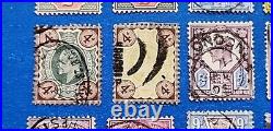 Great Britain Stamps, Scott 127-139 Used